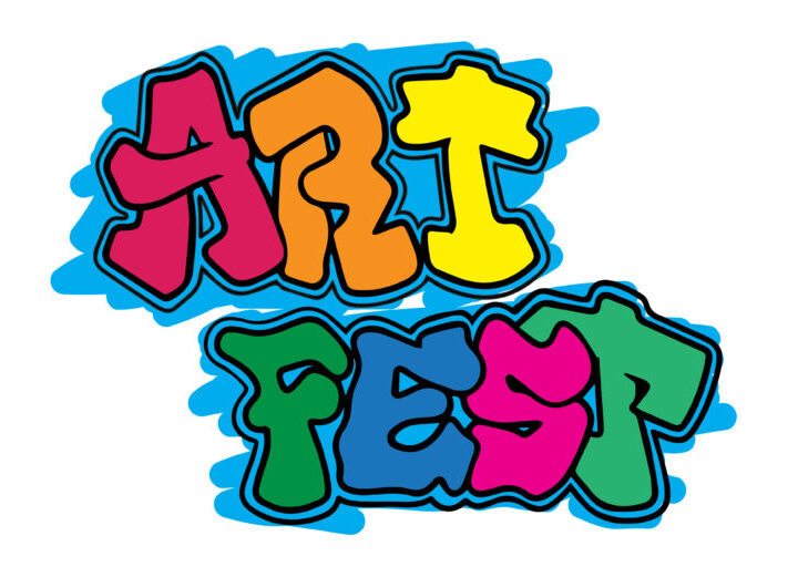 Jongeren nemen deel aan creatieve workshops en muziekoptredens tijdens ARTfest in Manifesto Hoorn.