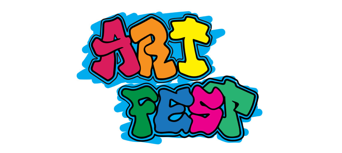 Jongeren nemen deel aan creatieve workshops en muziekoptredens tijdens ARTfest in Manifesto Hoorn.