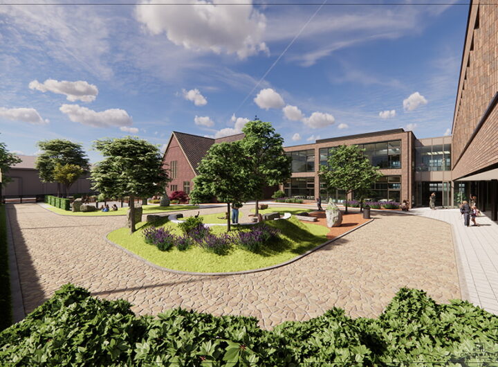 Impressie van het raadsvoorstel voor extra krediet voor de bouw van IKC Mariaschool in Hoorn.