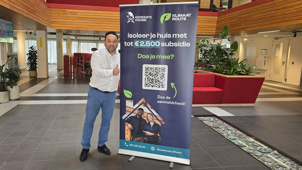 Wethouder Yousuf Yousufi (Foto: Gemeente Hoorn)