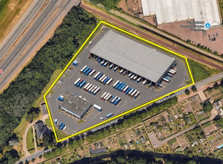 Locatie aan de Berkhouterweg in Hoorn voor de toekomstige nieuwe busremise