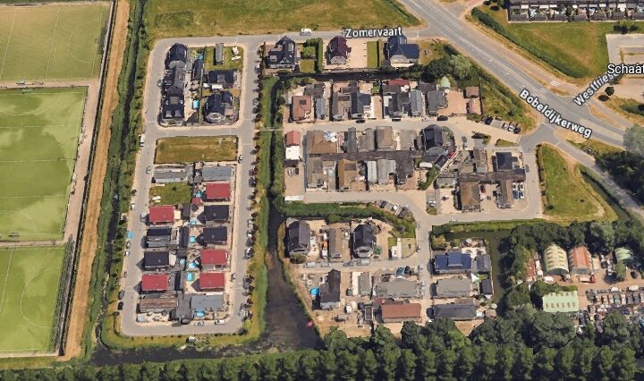Het woonwagenkamp in Hoorn