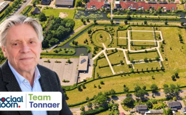 Begraafplaats Zuiderveld aan de Zuiderdracht in Hoorn, waar Sociaal Hoorn/Team Tonnaer al sinds 2023 pleit voor de aanleg van een natuurbegraafplaats.