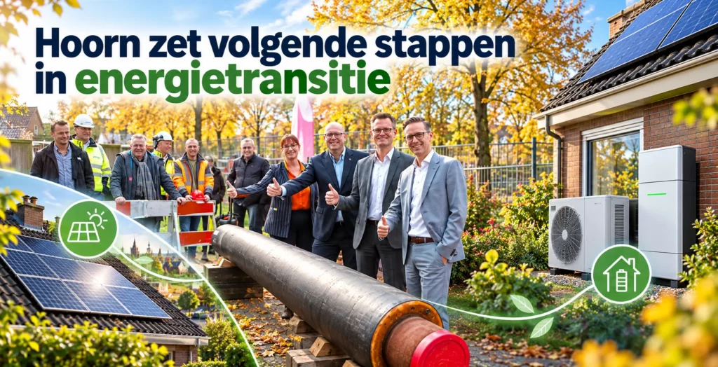 Hoorn werkt aan aardgasvrije wijken, zonnepanelen en thuisbatterijen