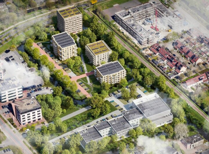 Locatie Oude Hockeyvelden in Hoorn waar woningcorporatie Intermaris 80 sociale huurappartementen gaat realiseren.