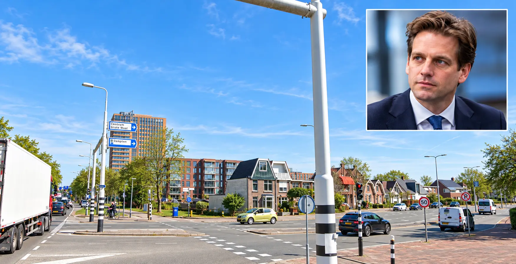 Minister Vincent Karremans wil miljarden besparen op bruggen, wegen en viaducten door extra wensen bij gemeenten neer te leggen.