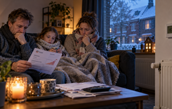 Nederlanders proberen tijdens de winter warm te blijven met dikke truien en dekens omdat de hoge gasprijs het verwarmen van hun woning onbetaalbaar maakt.