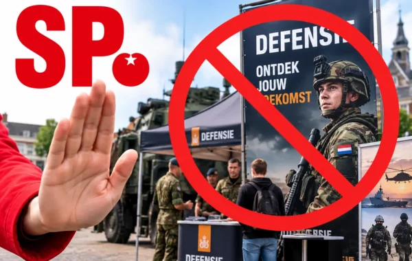 SP Hoorn wil voorkomen dat Defensie gemeentelijke locaties en voorzieningen gebruikt voor militaire werving en promotieactiviteiten.