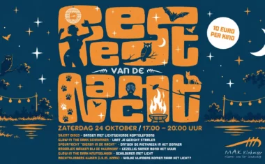 MAK Blokweer in Blokker organiseert het Feest van de Nacht voor kinderen en een biologische markt met duurzame producten.