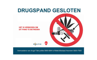 Burgemeester sluit woning in Hoorn na vondst van drugs en wapens
